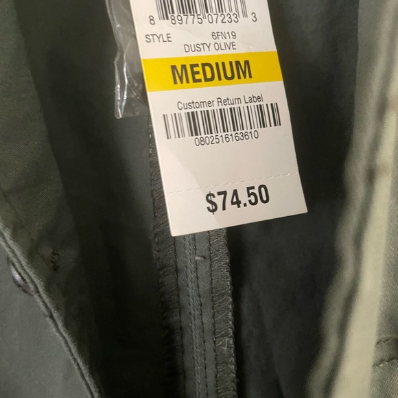 American Rag Cute military style jacket Sz M - Picture 7 of 7